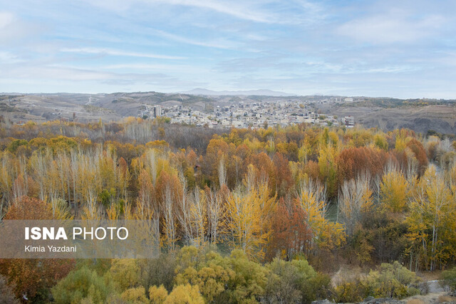 طبیعت پاییزی شهرستان سامان