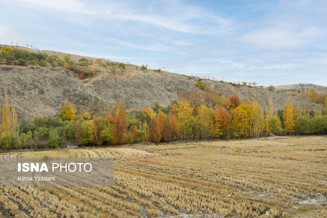 طبیعت پاییزی شهرستان سامان