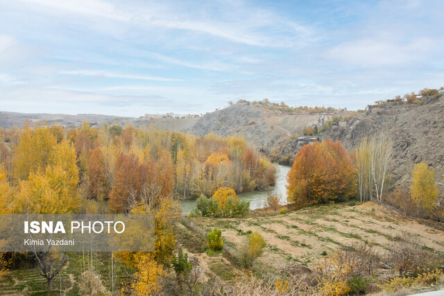 طبیعت پاییزی شهرستان سامان