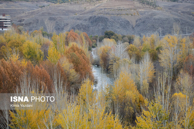 طبیعت پاییزی شهرستان سامان