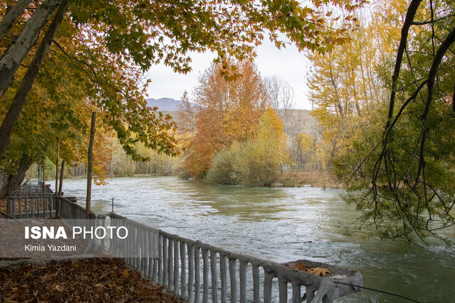 طبیعت پاییزی شهرستان سامان
