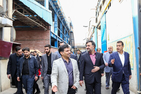 بازدید روح الله دهقانی فیروز آبادی معاونت علمی و فناوری ریاست جمهوری از کاتالیستهای پتروشیمی