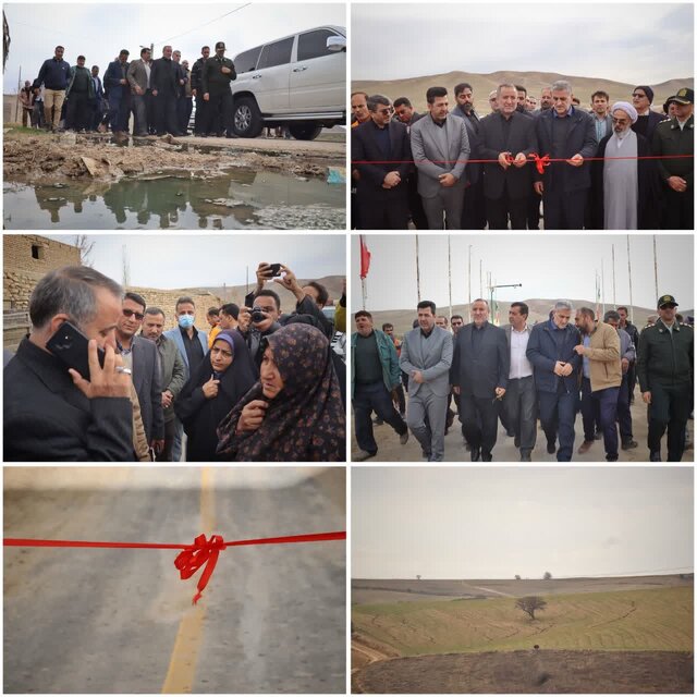 بهرهبرداری از ۳ پروژه راه روستایی در میامی