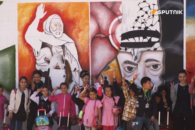 دیوارنگارههای هنرمندان تونسی در حمایت از فلسطین+فیلم و عگس