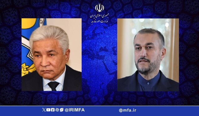 درخواست امیرعبداللهیان از دبیرکل سازمان پیمان امنیت جمعی مواضعی مؤثرتر در جهت توقف جنایات رژیم صهیونیستی اتخاذ کنید