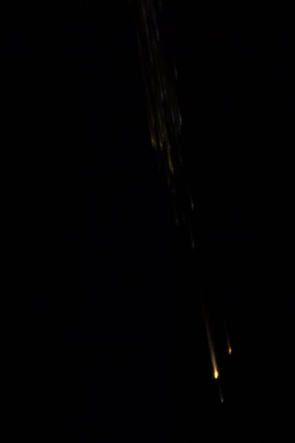 عکسهای سوختن فضاپیمای روسیه در جو زمین از منظر «ایستگاه فضایی بینالمللی»