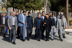 طرح کاشت مردمی ۱۶ میلیون درخت با حضور سخنگوی دولت در محل استانداری خراسان جنوبی