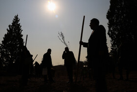 مراسم آغاز طرح سراسری کاشت یک میلیارد درخت- تهران