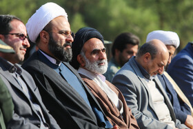 حضور حجت الاسلام سید حسن ربانی، نماینده ولی‌فقیه در مراسم آغاز رسمی کاشت یک میلیارد اصله نهال در استان تهران