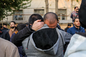 مراسم وداع با پیکرهای هشت شهید مدافع حرم تازه شناسایی شده - معراج‌الشهدای تهران
