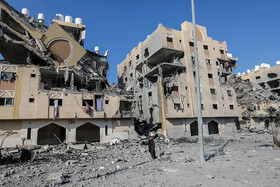 شهادت ۵۰ تن در بمباران رژیم صهیونیستی به محله الزیتون در غزه