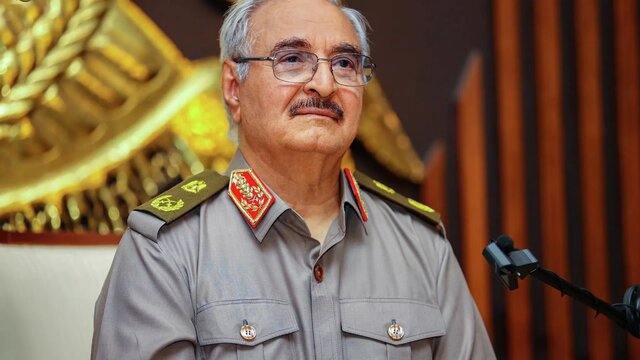 دیدار خلیفه حفتر و معاون وزیر دفاع روسیه دیدار خلیفه حفتر و معاون وزیر دفاع روسیه