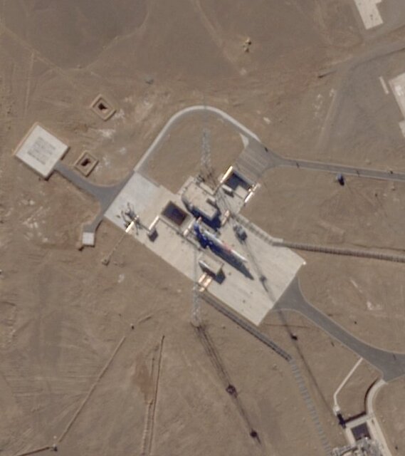 موشک سوخت متان چین برای سومین پرتاب خود آماده میشود