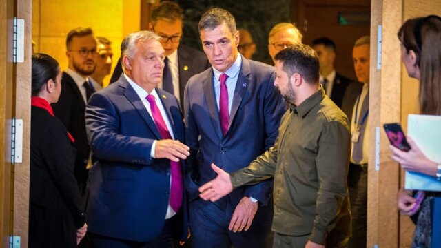 زلنسکی و ویکتور اوربان سایه مناقشه مالی اتحادیه اروپا بر سر جنگ اوکراین