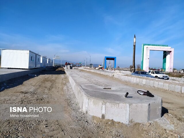 چهارمین راه مرزی آستارای ایران در آستانه بهره برداری