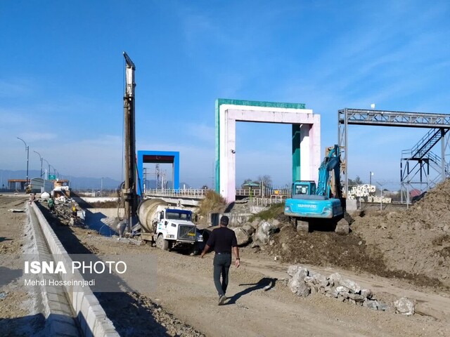 چهارمین راه مرزی آستارای ایران در آستانه بهره برداری