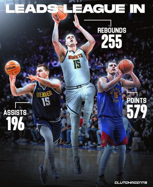 آمار فوقالعاده «جوکر» در NBA/ حمله به رکوردی بزرگ