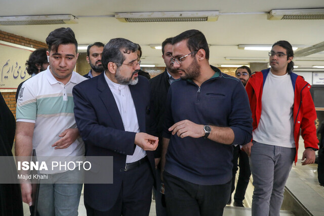 ویدیو / پاسخ وزیر ارشاد به حاشیه انتصاب مدیرانش ویدیو / پاسخ وزیر ارشاد به حاشیه انتصاب مدیرانش