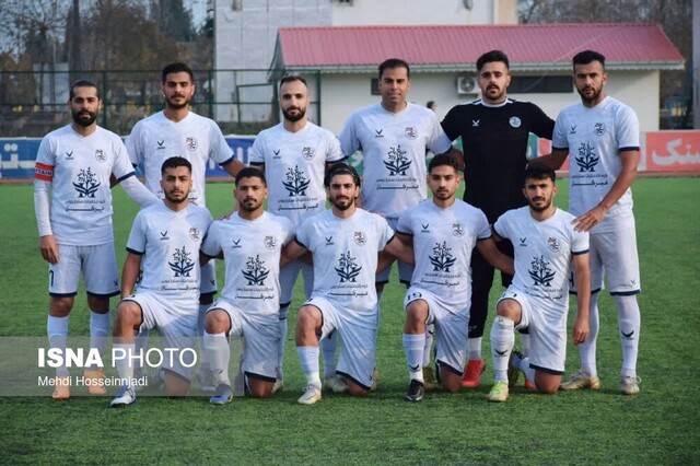 تیم های فوتبال شهرداری آستارا و مس شهر بابک به تساوی بدون گل دست یافتند