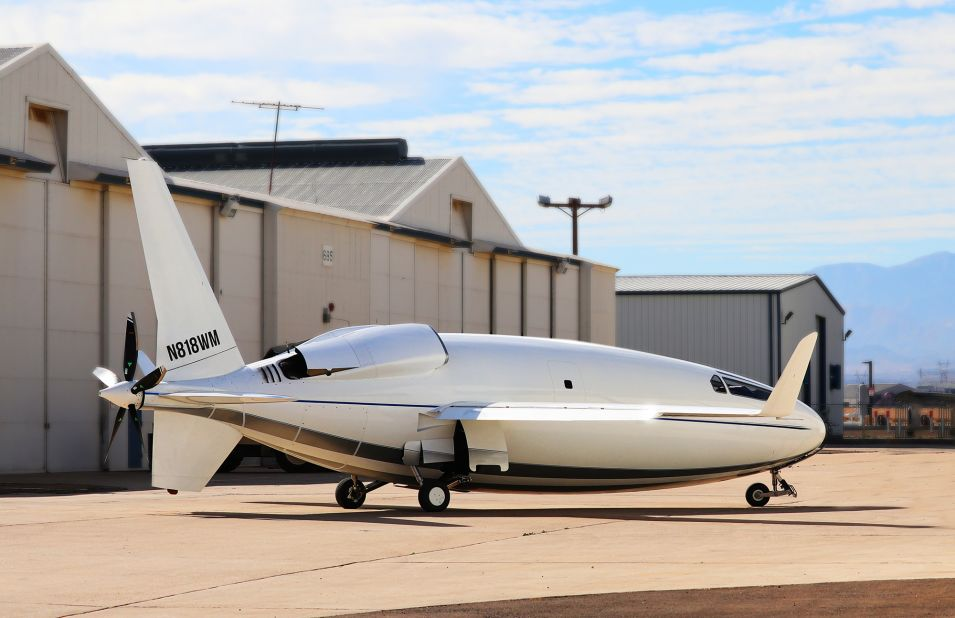 طراحی منحصربهفرد هواپیمایی با ظاهر شبیه به تخم مرغ