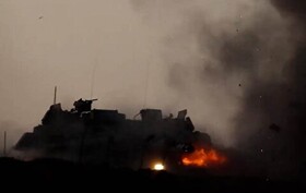 تانک مرکاوا و ۱۲ خودروی نظامی، شکار جدید القسام در غزه