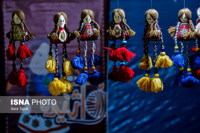 عکس تزیینی است چینیها از کدام صنایعدستی ایران خوششان میآید؟/ تقدیر ضرغامی از «نون خ»