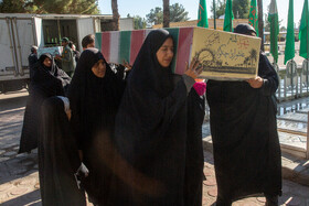 تشییع و استقبال از شهدای گمنام در قم