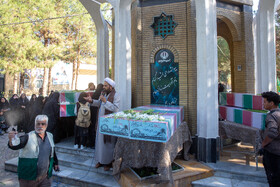 تشییع و استقبال از شهدای گمنام در قم