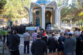 تشییع و استقبال از شهدای گمنام در قم