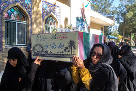 تشییع و استقبال از شهدای گمنام در قم