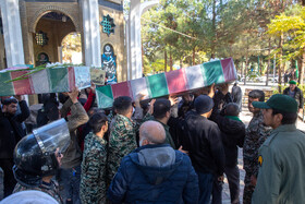 تشییع و استقبال از شهدای گمنام در قم