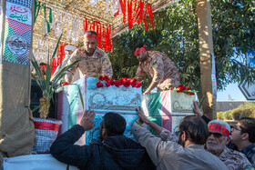 تشییع و استقبال از شهدای گمنام در قم