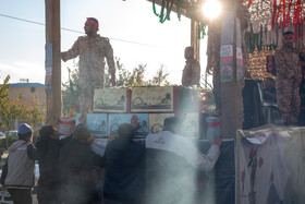 تشییع و استقبال از شهدای گمنام در قم