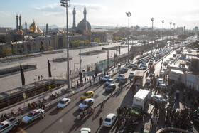 تشییع و استقبال از شهدای گمنام در قم