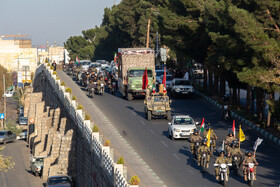تشییع و استقبال از شهدای گمنام در قم