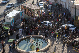 تشییع و استقبال از شهدای گمنام در قم