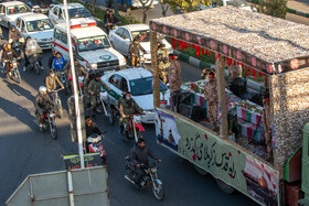 تشییع و استقبال از شهدای گمنام در قم