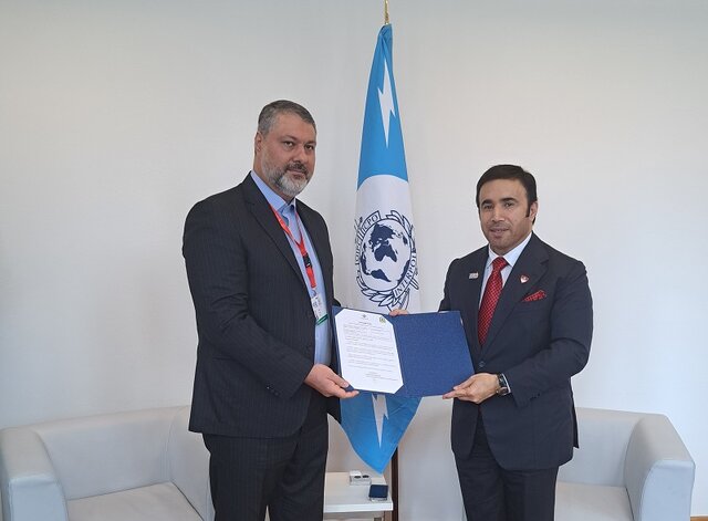 عکس دریافتی از سایت پلیس. آمادگی فراجا برای ارائه توانمندیهای علمی به کشورهای عضو سازمان اینترپل