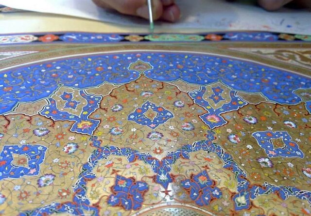 رد پای رستم در هنر تذهیب