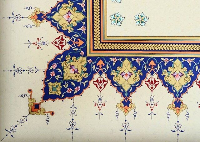 عکس تزئینی است بررسی «نقش نهان» آثار نگارگری یک هنرمند