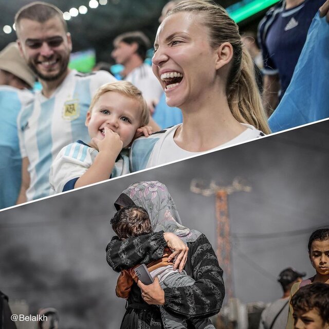 دوگانهای از غزه و جام جهانی