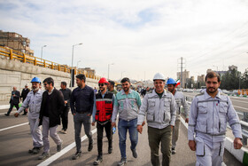 بهره‌برداری نهایی تقاطع چهارسطحی آزادگان مشهد