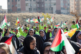 آیین کاشت پنج هزار نهال به یاد کودکان و زنان شهید غزه