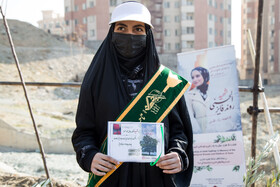 آیین کاشت پنج هزار نهال به یاد کودکان و زنان شهید غزه
