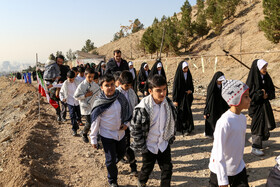 آیین کاشت پنج هزار نهال به یاد کودکان و زنان شهید غزه