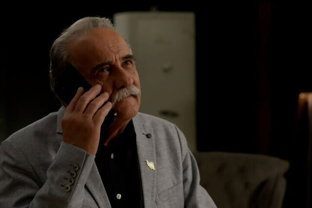 پژمان بازغی و حمید گودرزی در سریال نخبه داروسازی