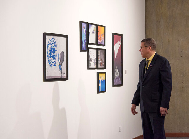 بازدید سفرای کشورهای آمریکای لاتین از موزه هنرهای معاصر