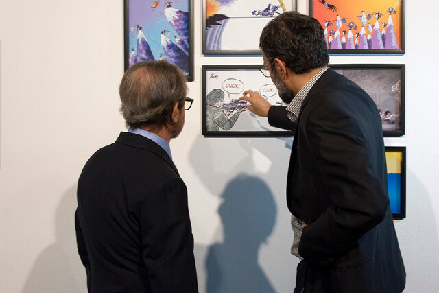 بازدید سفرای کشورهای آمریکای لاتین از موزه هنرهای معاصر