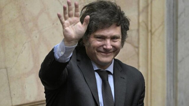 «خاویر میلی»، رئیسجمهوری آرژانتین رئیس جمهوری آرژانتین از درخواست عضویت بریکس عقب کشید