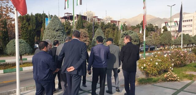 حضور اعتراضی چند رییس هیات ژیمناستیک در کمیته ملی المپیک